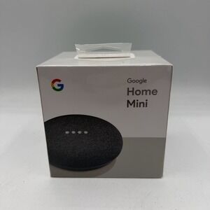 Google Home Mini Smart Speaker Wi-Fi Voice Control Bluetooth Gray GA00216-US